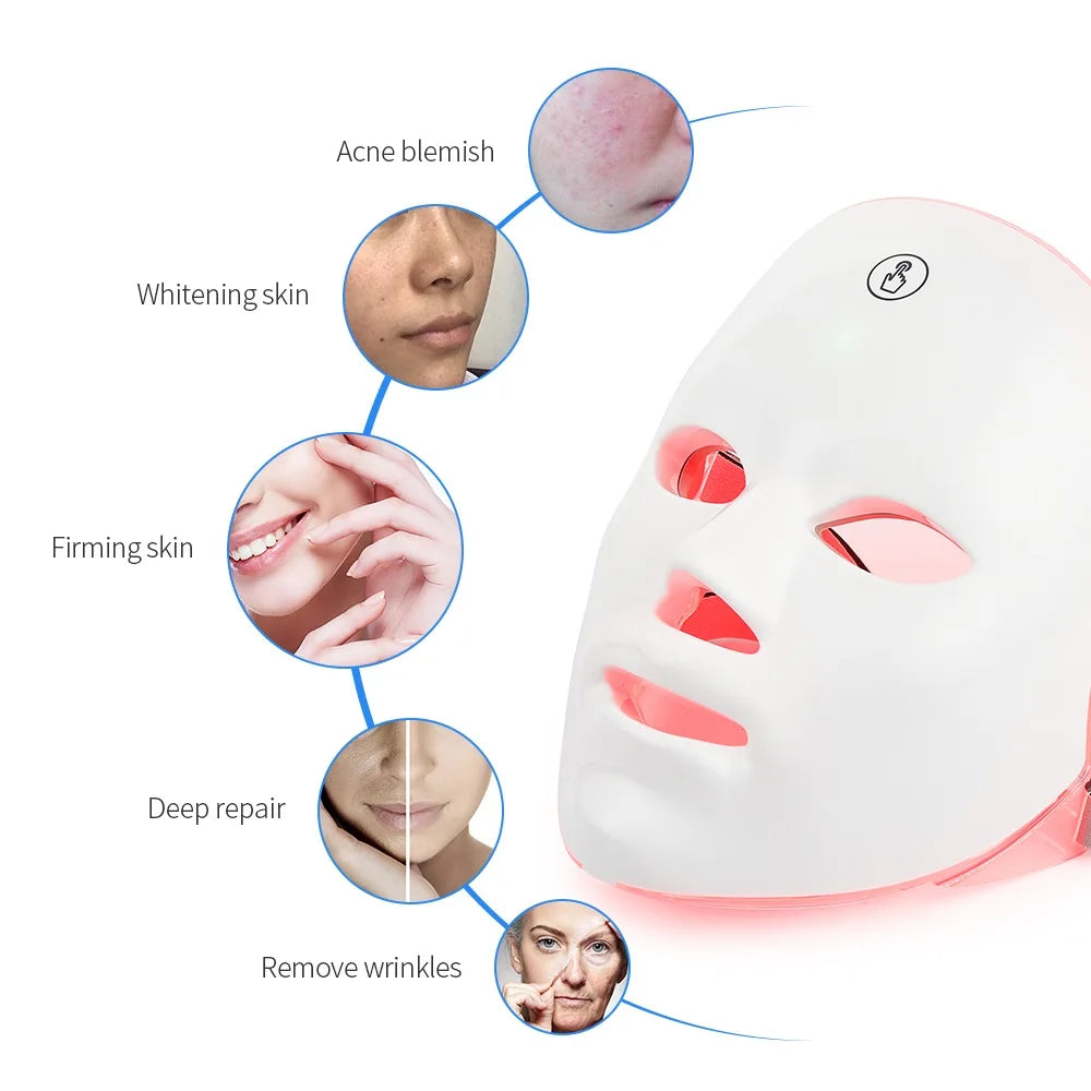 Advanced LED Facial Beauty Mask