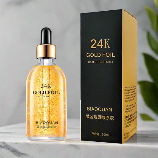 24k Gold Hyaluronic Acid Face Serum 100ml
