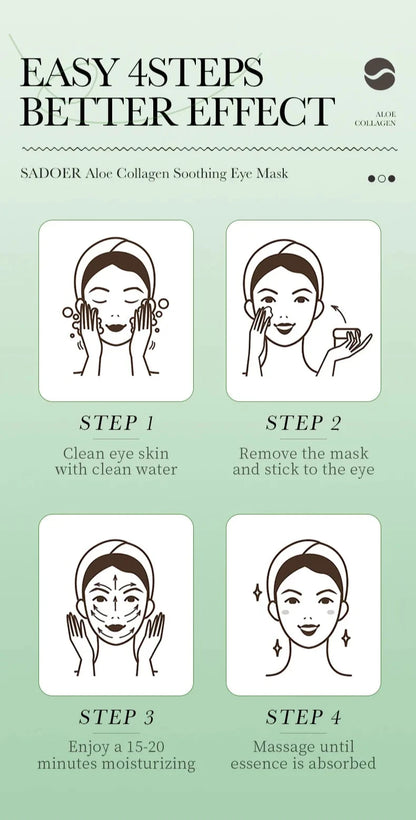 Aloe Vera Collagen Eye Patches Mask
